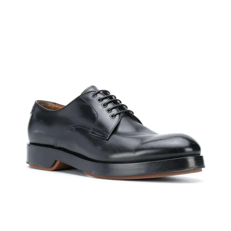 Zzegna Dress Shoes Men Low Top Black-2