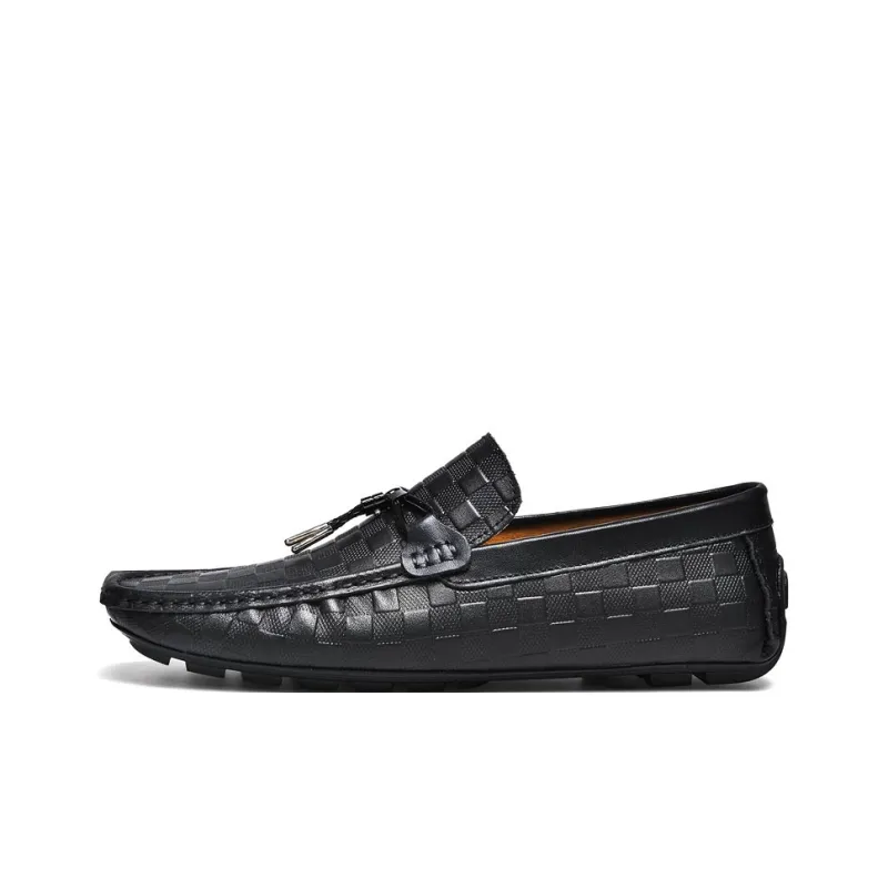 XIMO BULL Beanie Shoes Men's Black-1