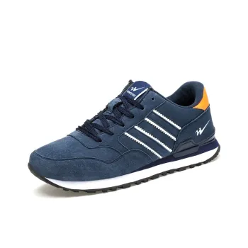 DOUBLE STAR 88 Breathable Lightweight Wear Resistant Slip Resistant Low Top Casual Shoes Men's Blue
