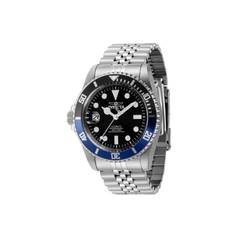INVICTA Wrist Watch Automatic Mechanical Movement Stainless Steel Strap 42mm Black Dial Men's Watches-0