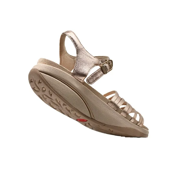 MBT Beach Sandals Women's Light Brown-4