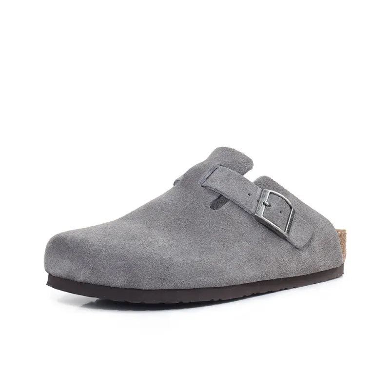 East Garden Works EVA Cork Sole Slip Resistant Abrasion Resistant Birkenstock Closed Toe Slippers Unisex-6