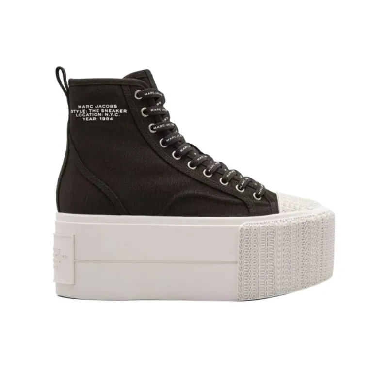 MARC JACOBS High Top Platform Lace Up Sneakers Women's-1