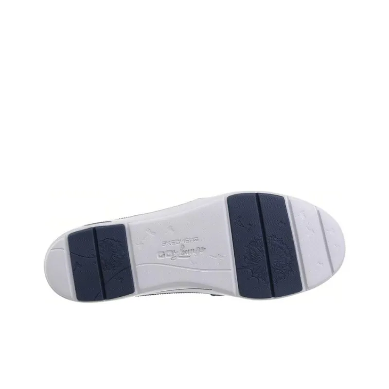 Skechers ARCH FIT LOUNGE Durable Warm Low-Top Casual Shoes Women's Marine Blue-3