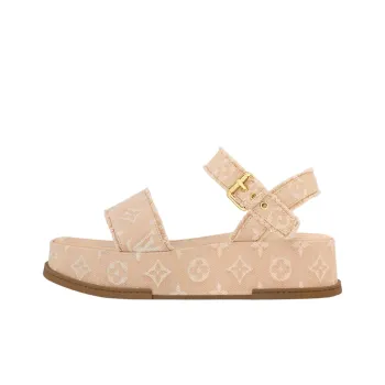 LOUIS VUITTON Strap Sandals Women's Pink