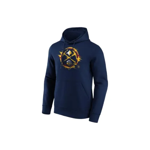 NBA Nuggets Sweatshirts Men Dark Blue