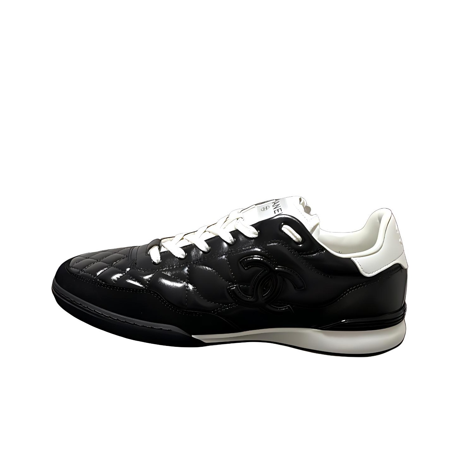CHANEL Casual Shoes Men Low-Top Black - POIZON