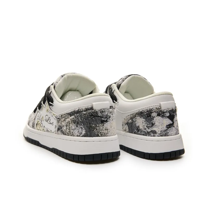 LAZY BONS Low-Top Skateboard Shoes Unisex-12