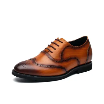 KAISER Dress Shoes Men Low Top Yellow/Yellow