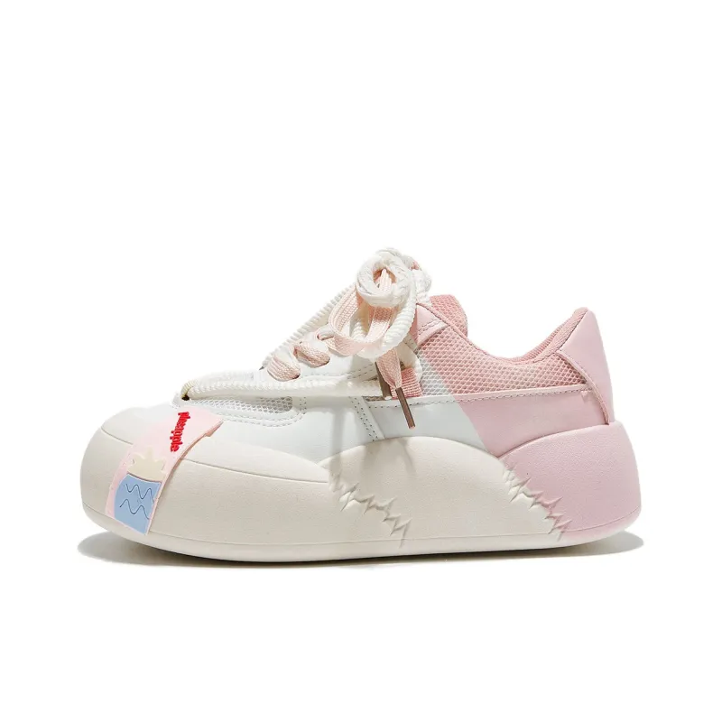 Yiya Dopamine Dressing Fashionable Versatile Low-Top Skateboard Shoes Women's-8