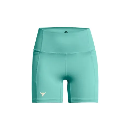 Under Armour Project Sports Shorts Women's Green Wave