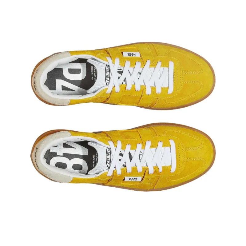P448 Monza Low-Top Skateboard Shoes Unisex Yellow-3