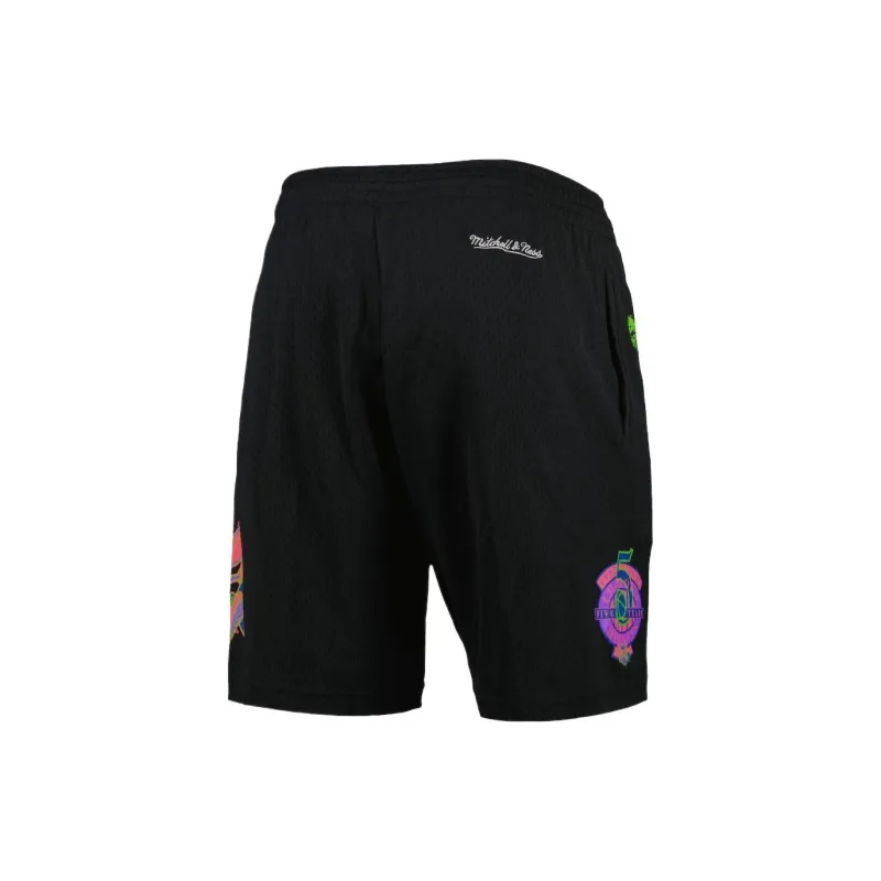 NBA Charlotte Hornets Mitchell & Ness Basketball Shorts Men's Black-1