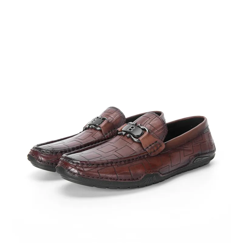 Banas Gommino Loafers Men Black/Black-6
