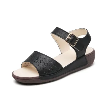 Reivanti Strap Sandals 4cm Women's Black