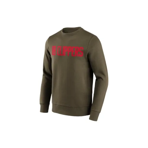 NBA Los Angeles Clippers Sweatshirts Men Green