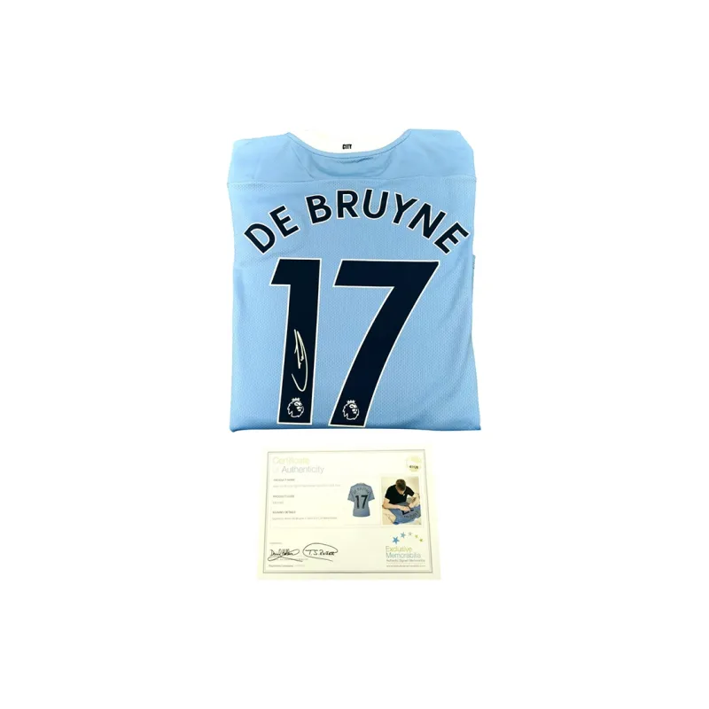 Huayitaojin De Bruyne Soccer Memorabilia & Collectible EM Official Authorized Company Certificate-3