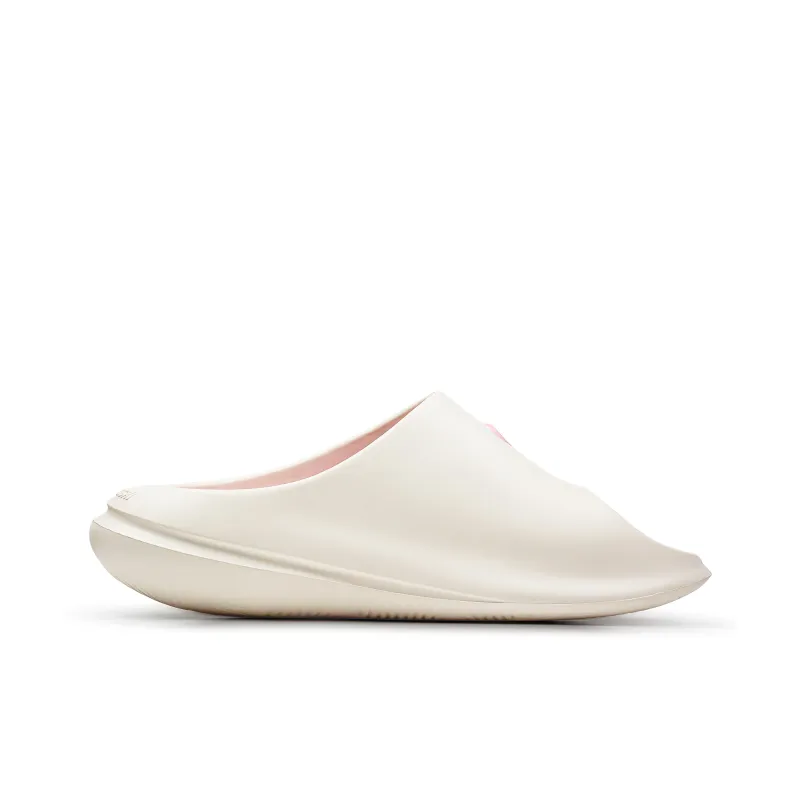 PEAK Sports Slippers Unisex Ecru Cherry Blossom Pink-4