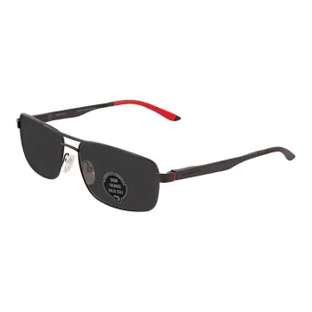 CARRERA Metal Rectangular Sunglasses Unisex Matte Black