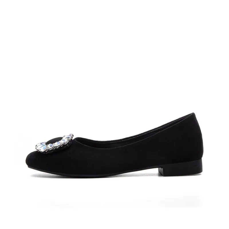 JNLVWA Casual Single Shoes 2.5cm Women's Black-1