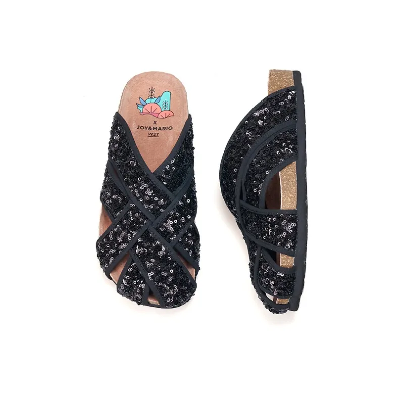 Joy&Mario Closed Toe Slippers Women's-3