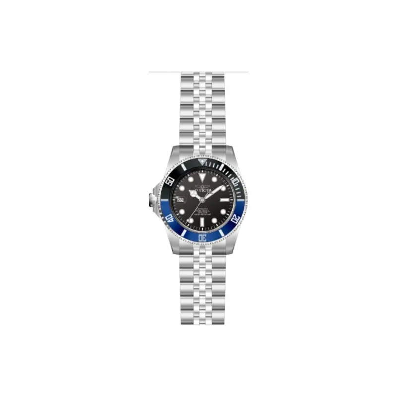 INVICTA Wrist Watch Automatic Mechanical Movement Stainless Steel Strap 42mm Black Dial Men's Watches-1