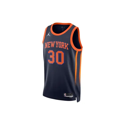 Jordan X NBA New York Knicks Basketball Jerseys Unisex Marine Blue