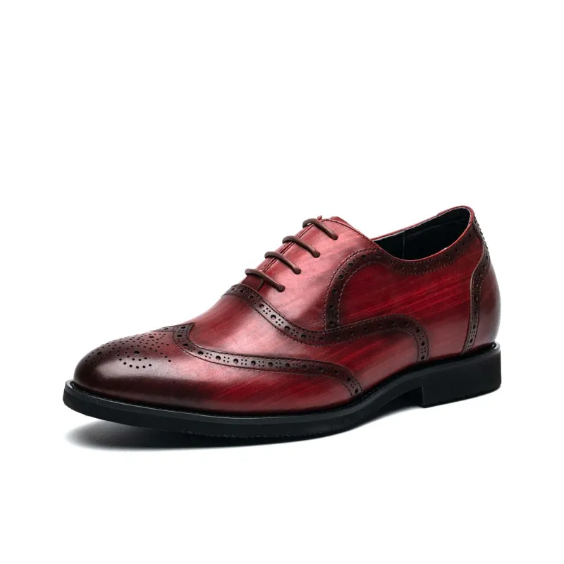 KAISER Dress Shoes Men Low Top Yellow/Yellow-10