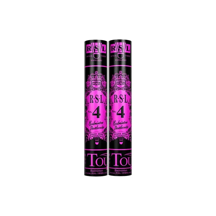 RSL Duck Feather Shuttlecock 12 Pack CiGu Duck Feather All Round Duck Feather Match Ball Training Shuttlecocks-0