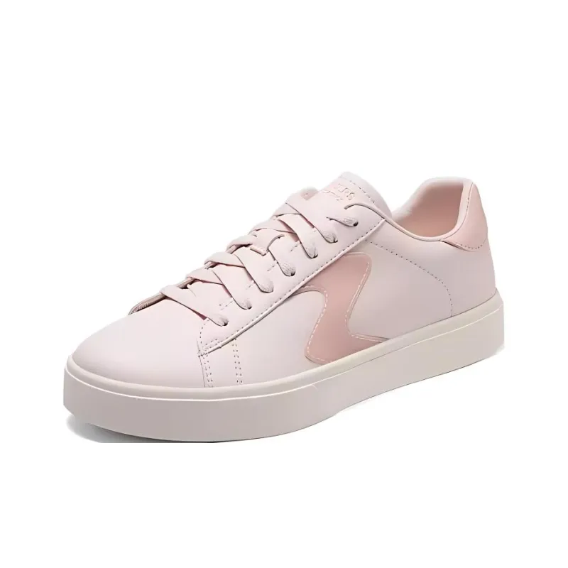 Skechers Cushioning Wear Resistant Low Top Skateboard Shoes Women's Rose Red-3