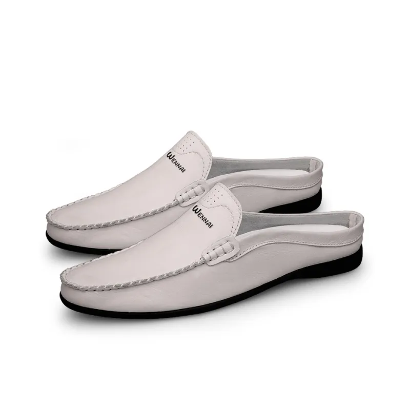 Wen Nai Casual Shoes Men's White-3
