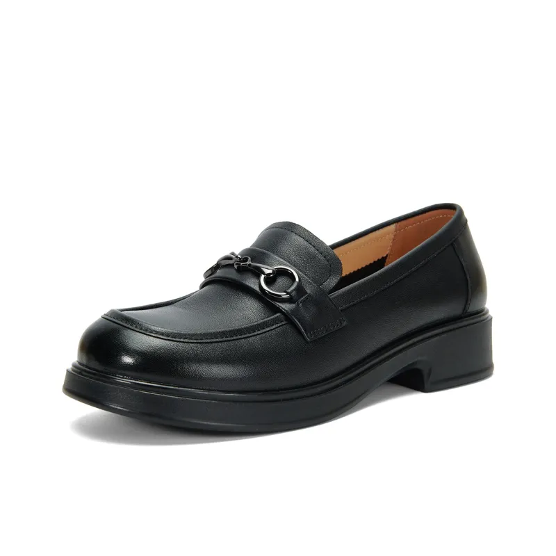 PT'SON Loafers Women's Black-7