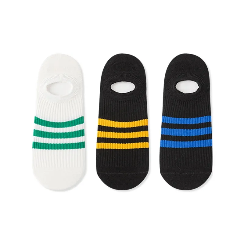 JIAZINI No-Show Socks Men's 3 Pack-1