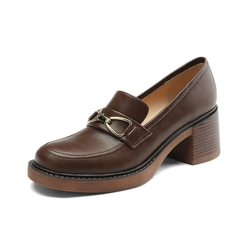 MODERN BELLE Loafers Women's Black/Brown-6