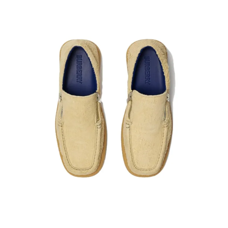 Burberry Chnace Suede Loafers-3
