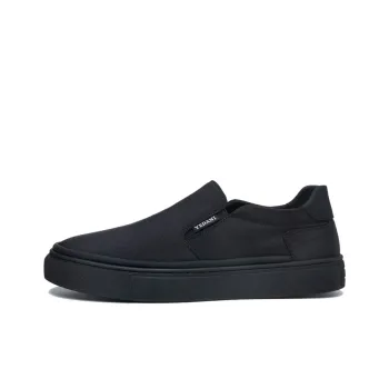 YEDANI Skateboard Shoes Men Low-Top Black