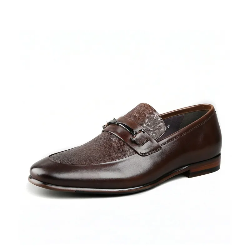 Bansley Loafers Men Black/Coffee-5