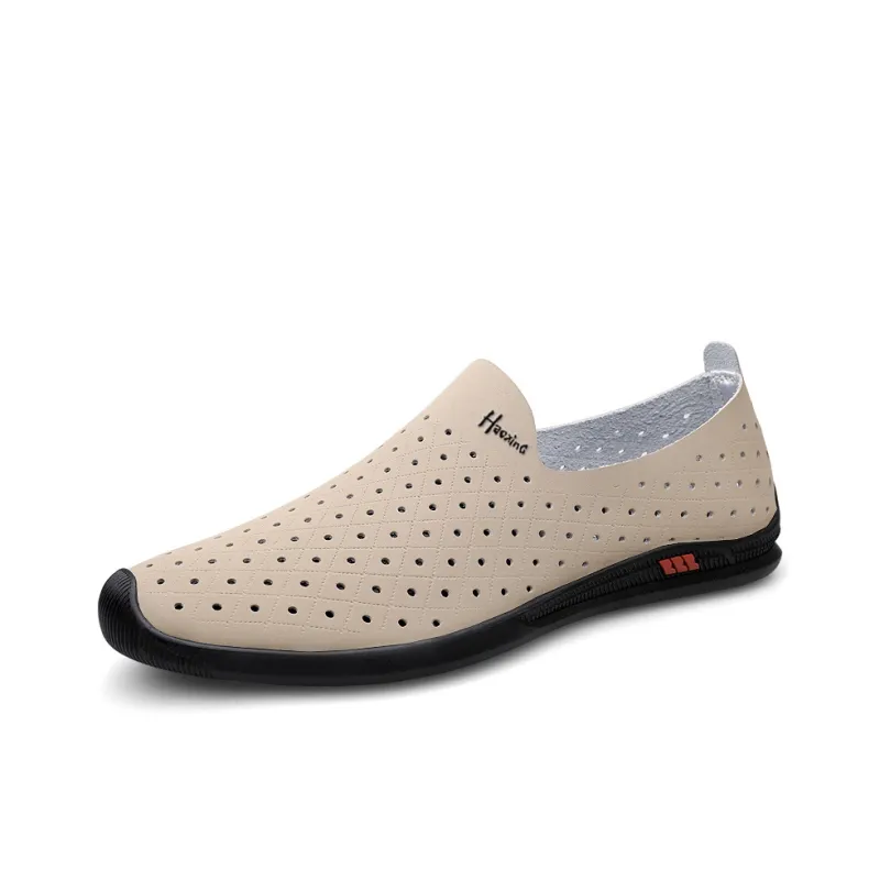 Extravagant Men's Casual Shoes Men Low Top Black Gray Beige-5