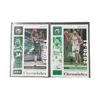 PANINI Tatum Celtics Bucks Letter Bro Rare Card Sports Cards 2 Pcs