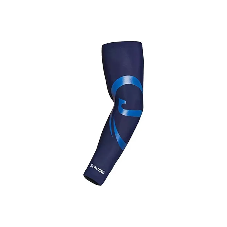 SPALDING Arm Guards Breathable, Protective, Slip Resistant Black, Blue Cotton, Elastane-3