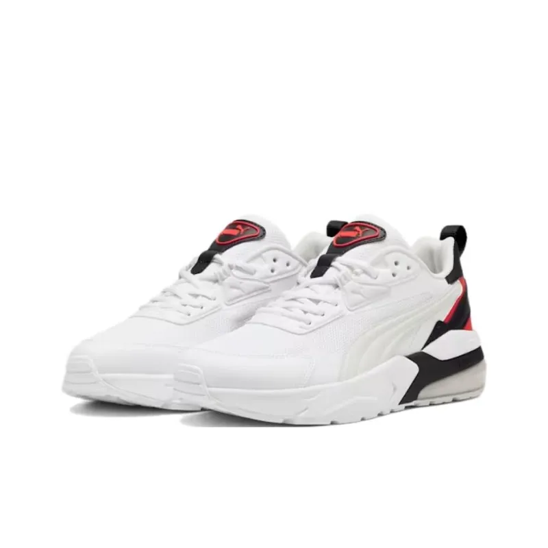 PUMA Vis2k Anti Slip Wear Resistant Low Top Casual Shoes Men's White-2