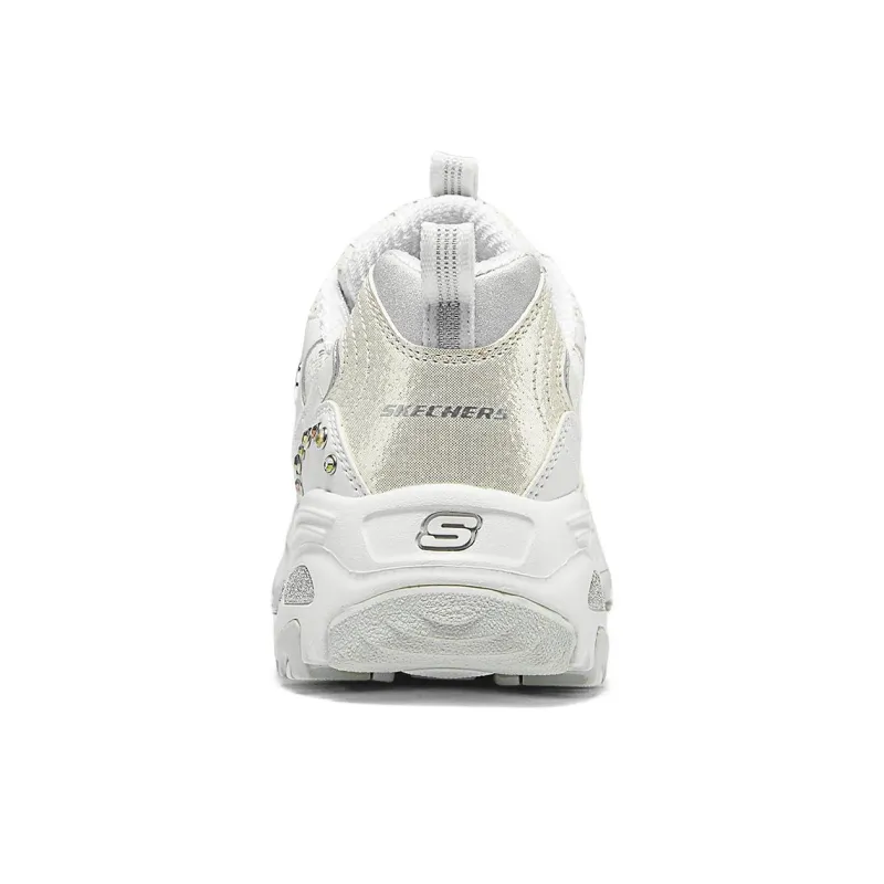 Skechers DLITES Slip-Resistant Breathable Low-Top Chunky Sneakers