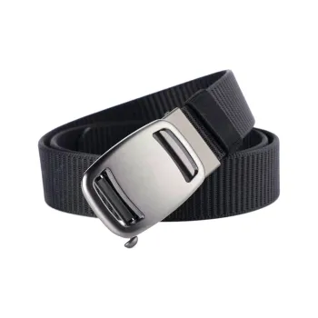 Mulinsen Minimalist Style Workplace No-Tooth Automatic Buckle Outdoor Casual Belt Men's 3.8cm