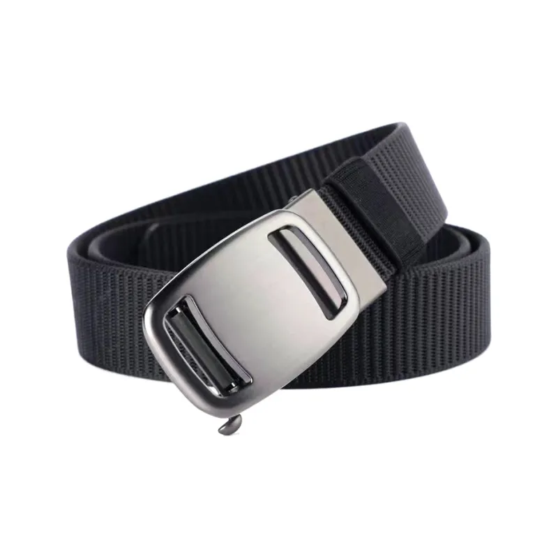 Mulinsen Minimalist Style Workplace No Tooth Automatic Buckle Outdoor Casual Belt Men's 3.8cm-0