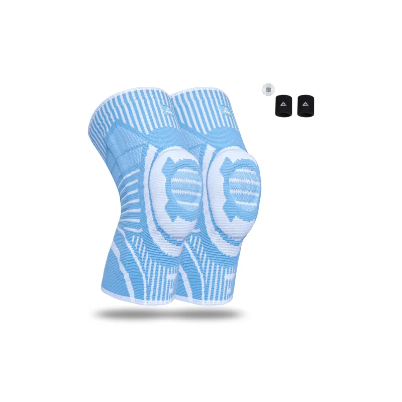 PEAK Basketball Unisex Polyester Elastane Silicone Knee Pads-10