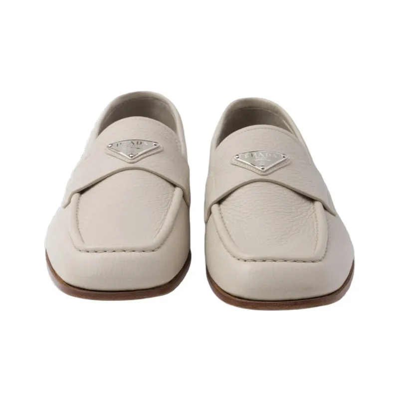 PRADA Loafers 2cm Men's Loose Stone Color-4