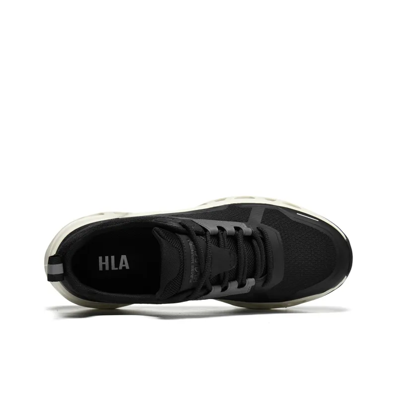 HLA Trendy Height Increasing Breathable Mesh Athletic Shoes Wear-Resistant Platform Casual Shoes Chunky Sneakers Men's-2