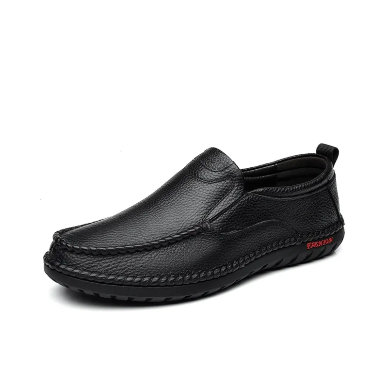 Bindu Casual Leather Shoes Men's-0