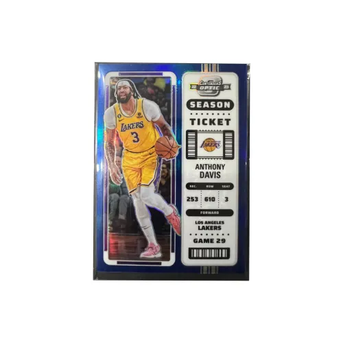 PANINI Lakers, Davis, AD, Blue Fold 99 Pc, Rare Card Sports Cards 1 Pc