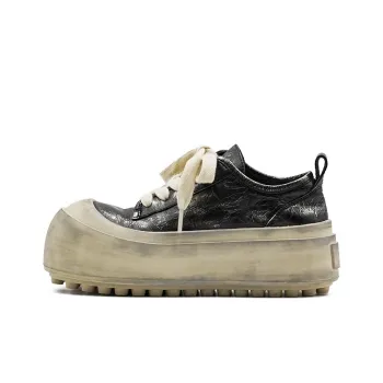 Little Sue Niche Design Trendy Versatile Distressed Wash Dirty Shoes Low Top Fashion Casual Shoes Women's